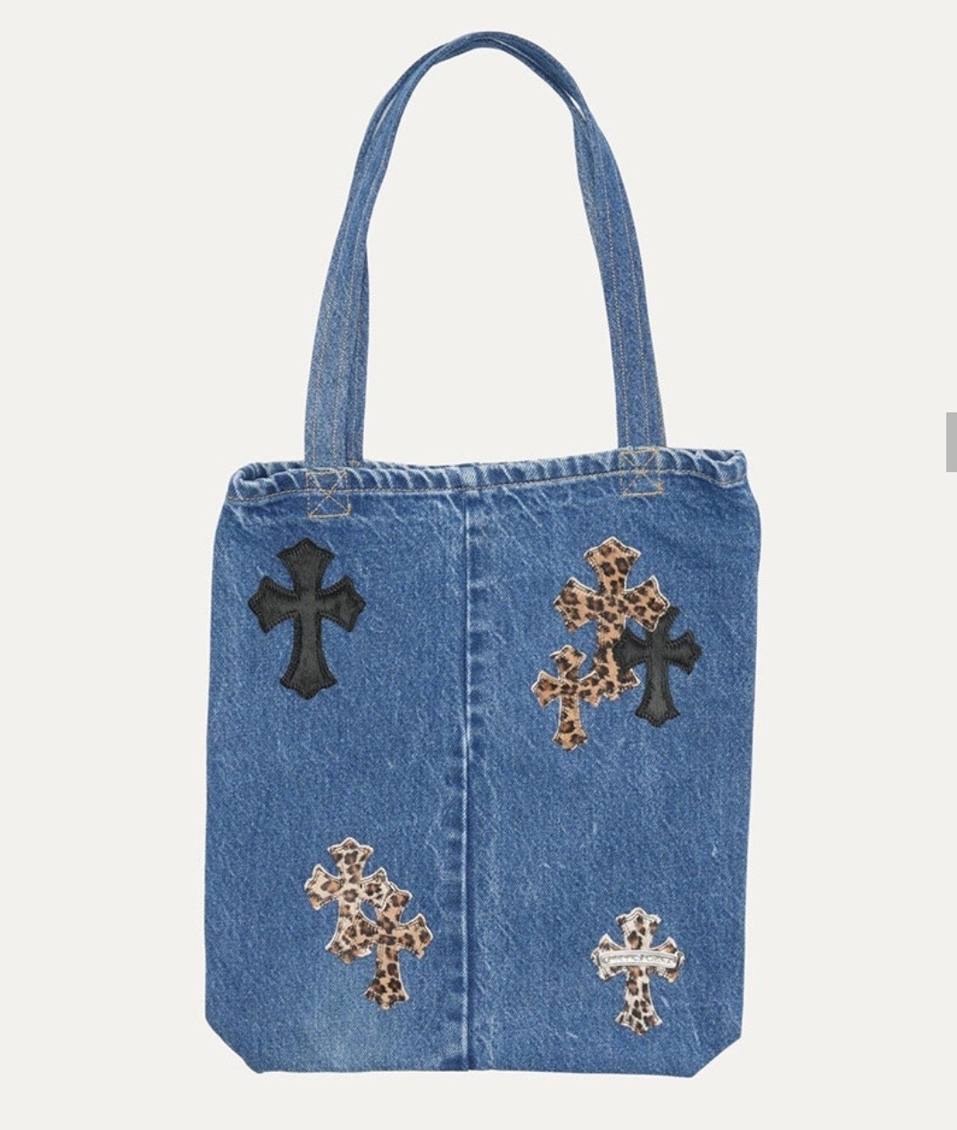 Chrome Hearts Denim Eco Bag