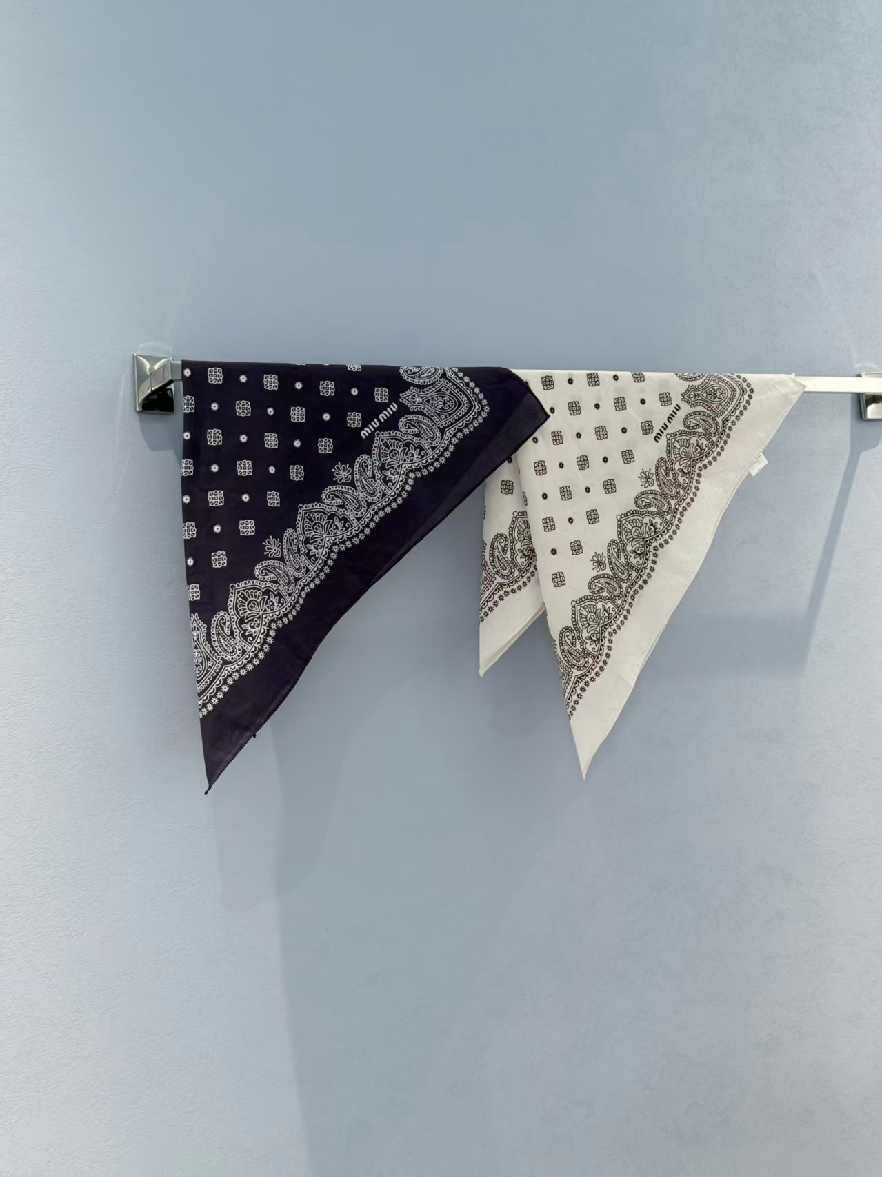 Print Poplin Sarong Bandana Scarf
